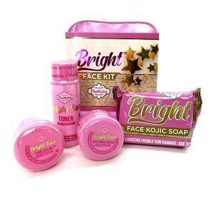 Nathina Nathiña Bright Face Kit  (Soap, Toner, Whitening Cream,  Sunblock Gel)